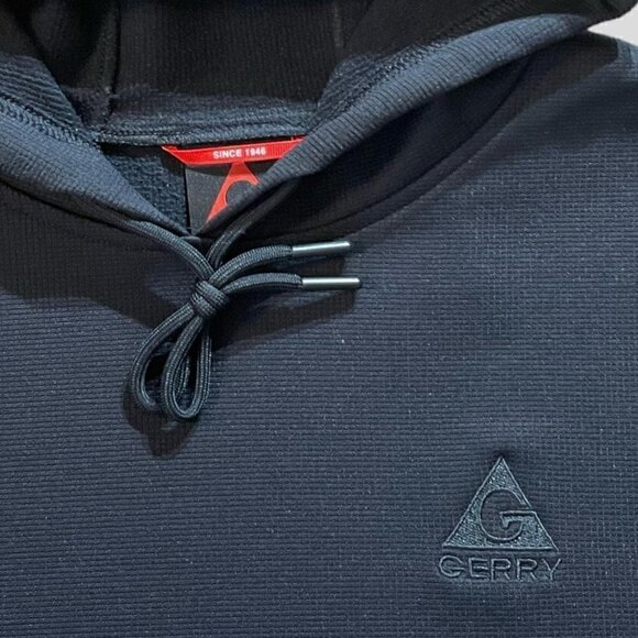 GERRY black gorp hoodie sweatshirt - Picture 3 of 8